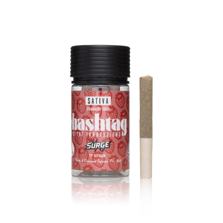 Hash & Diamond Infused Prerolls 5PK — 3.5 Gram