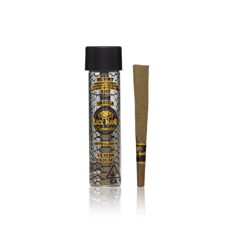 Infused Live Resin Blunt w/ Golden Kief — 1.5 Gram