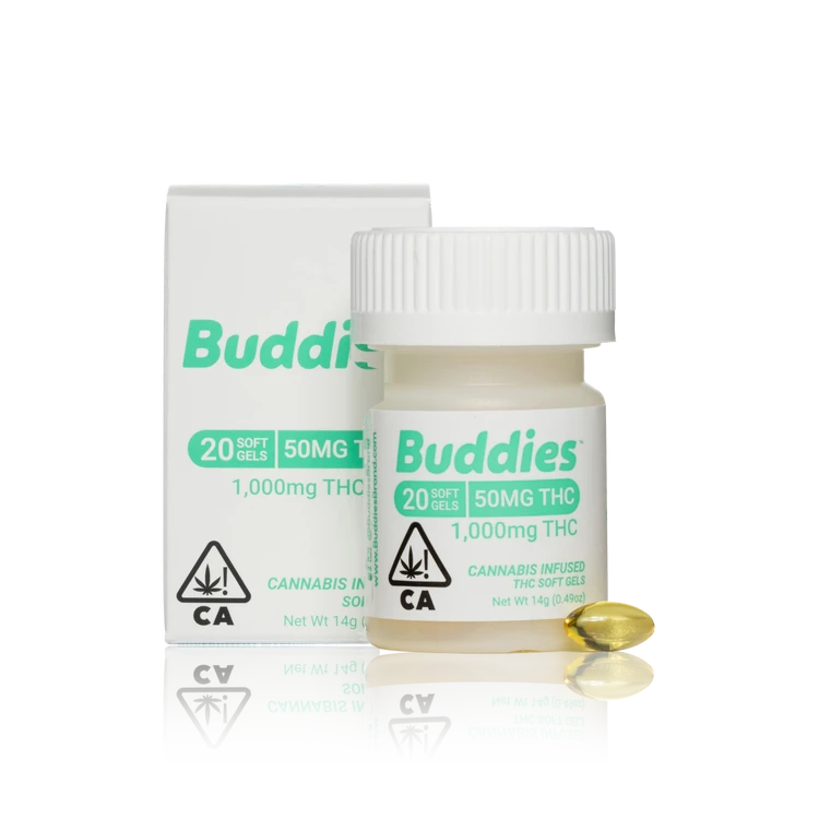 Buddies Soft Gel 50mg (20pc)