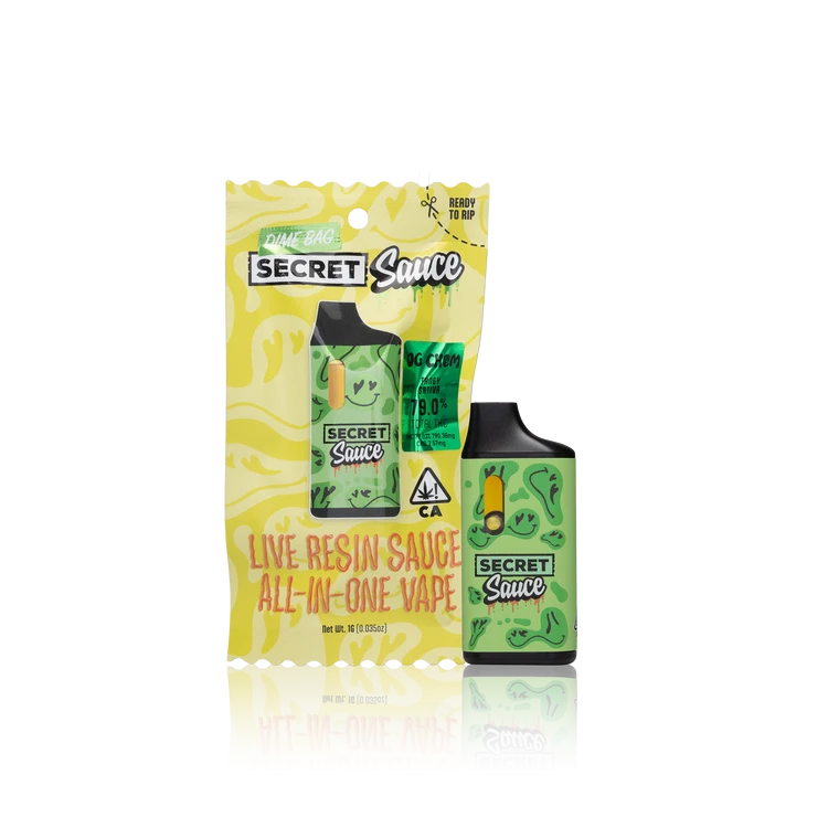 Live Resin Suace AIO Vape — 1 Gram
