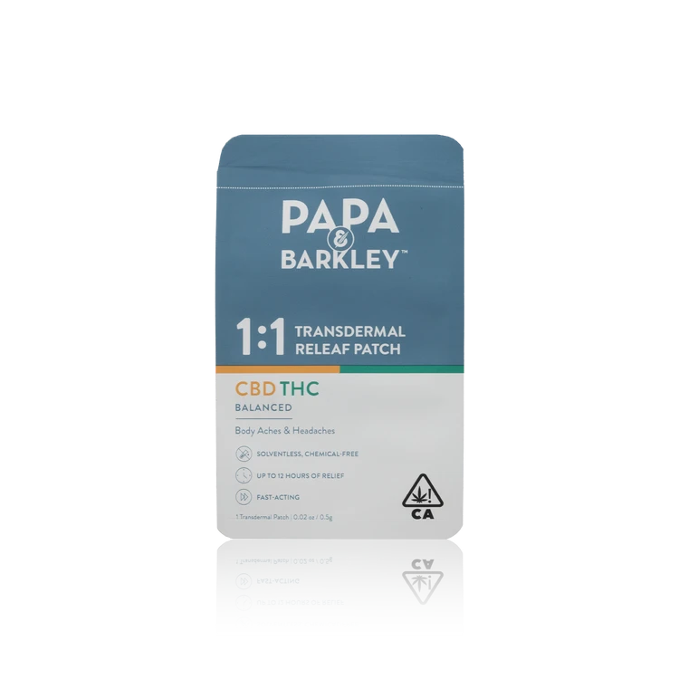 Transdermal Releaf Patch 1:1 — 0.5 Gram
