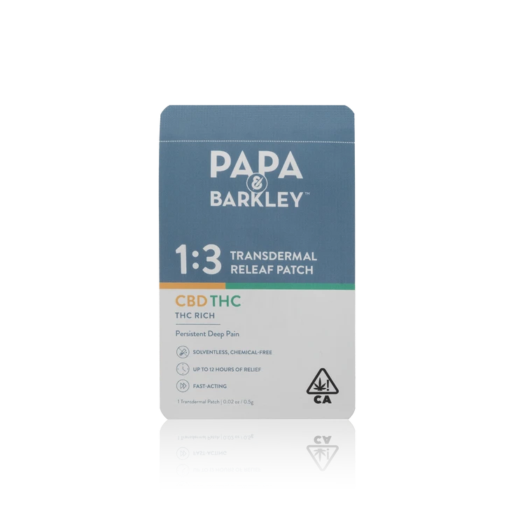 Transdermal Releaf Patch 1:3 — 0.5 Gram