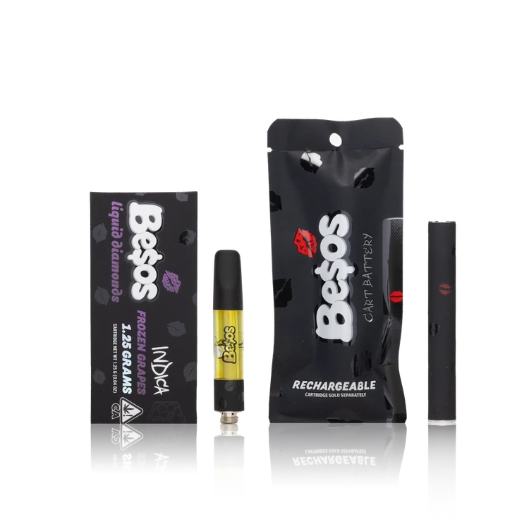 Liquid Diamonds Cart w/ Battery Bundle Deal — 1.25G