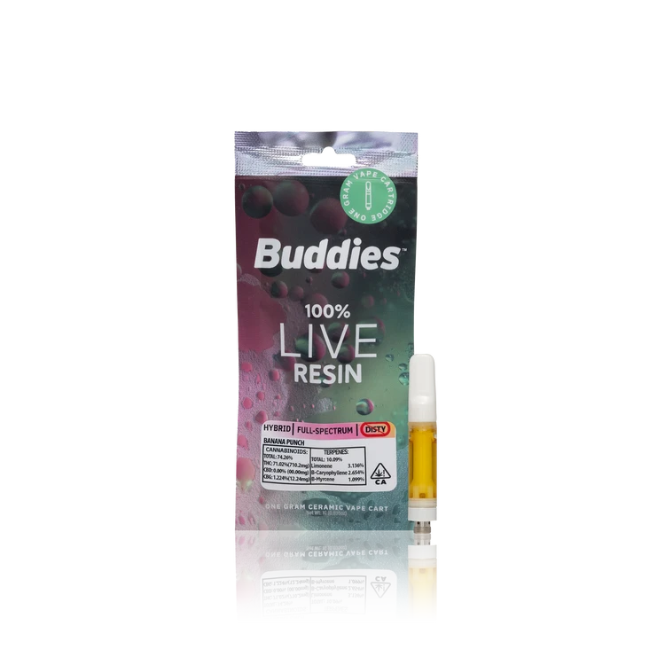 Ceramic Live Resin Vape Cart — 1 Gram