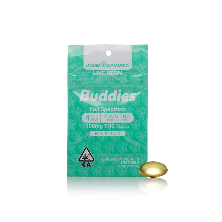 Liquid Diamonds Soft Gel 25mg (4pc)