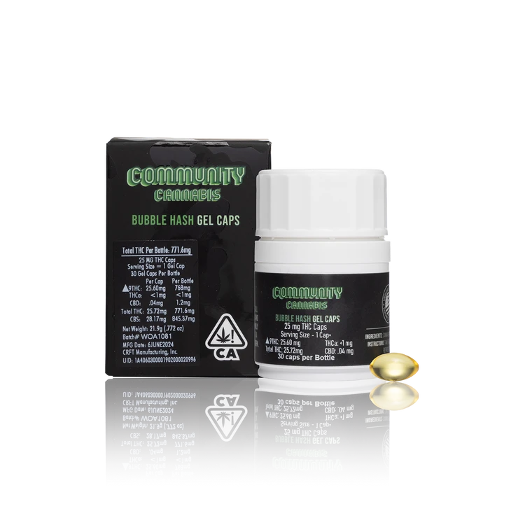 Bubble Hash Soft Gels 30ct