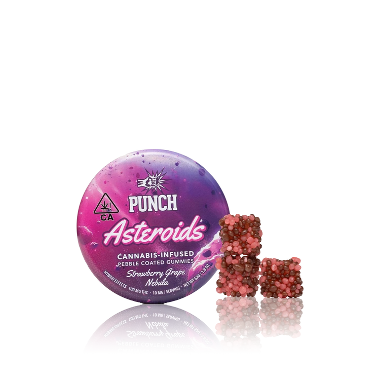 Punch Asteroids Infused Gummies — 100MG