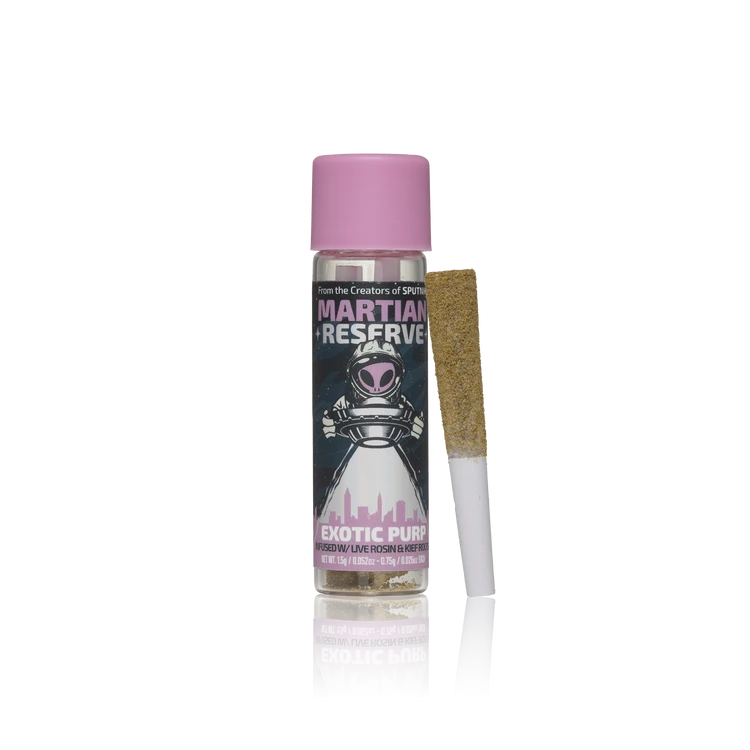 Infused w/ Live Rosin & Kief Rocks Pre-rolls — 1.5 Gram