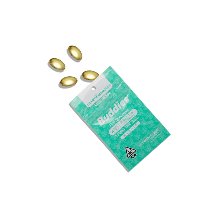 Liquid Diamonds Soft Gel 25mg (4pc)