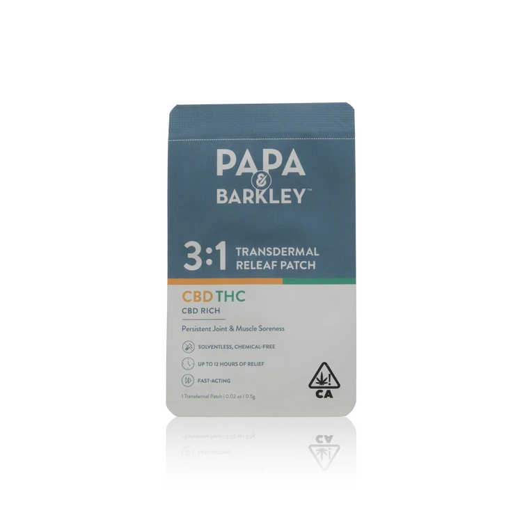 Transdermal Releaf Patch 3:1 — 0.5 Gram